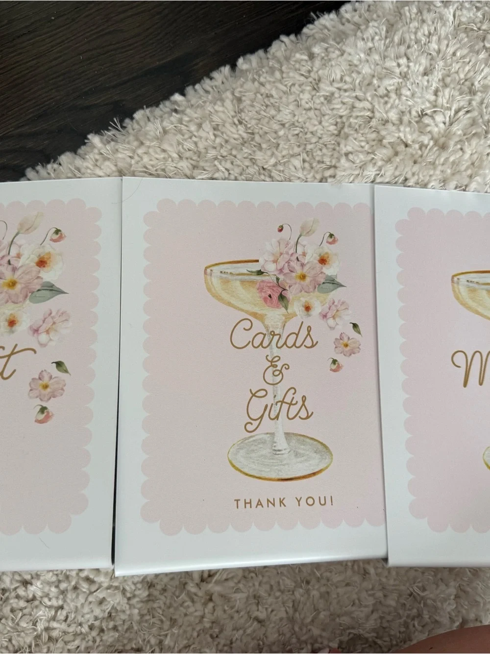 Bridal/baby shower signs!